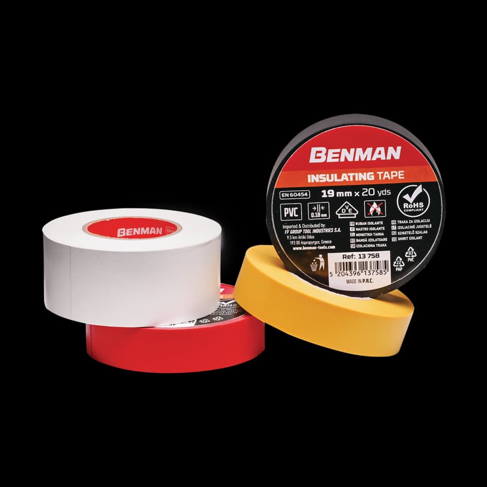 BANDA IZOLER,  50mmx20yardsx0,18mm,ALB, BENMAN