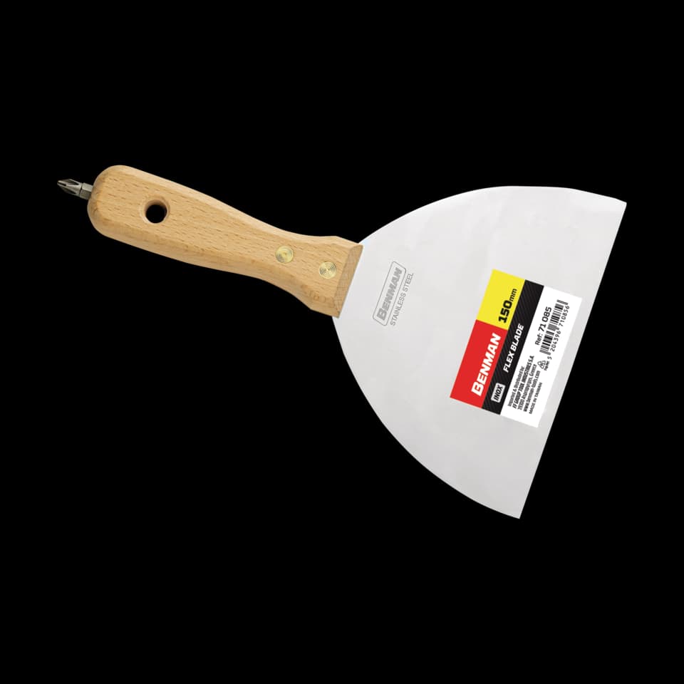 ȘPACLU CU LAMĂ  ARTICULATĂ FLEXIBILĂ  PENTRU GIPS-CARTON