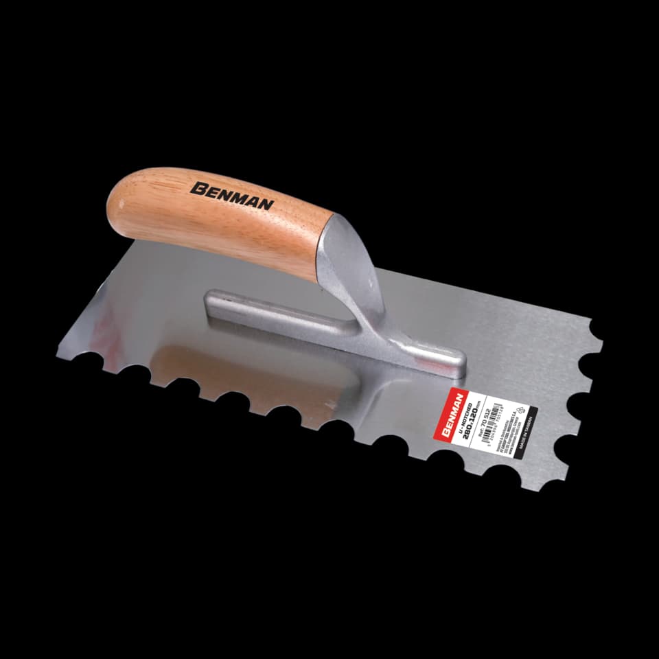MISTRIE PATRATA, CU DINTI IN FORMA DE U, MANER LEMN, Benman, 120x280, U-SHAPED DENTURE
