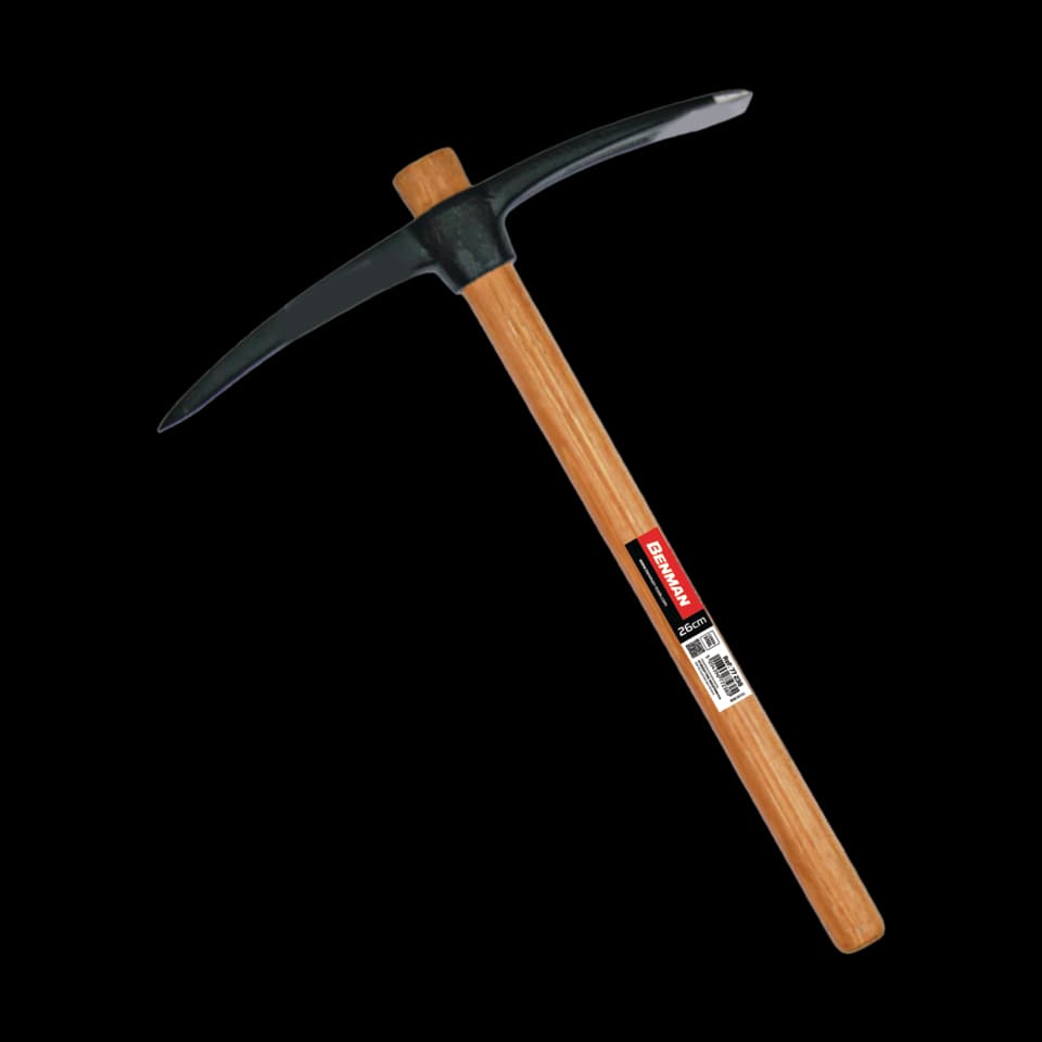 Tarnacop cu maner de lemn, Benman, 550gr, 290mm