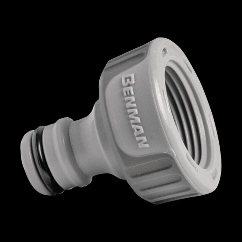 ADAPTOR ROBINET BIMATERIAL, 3/4" BENMAN