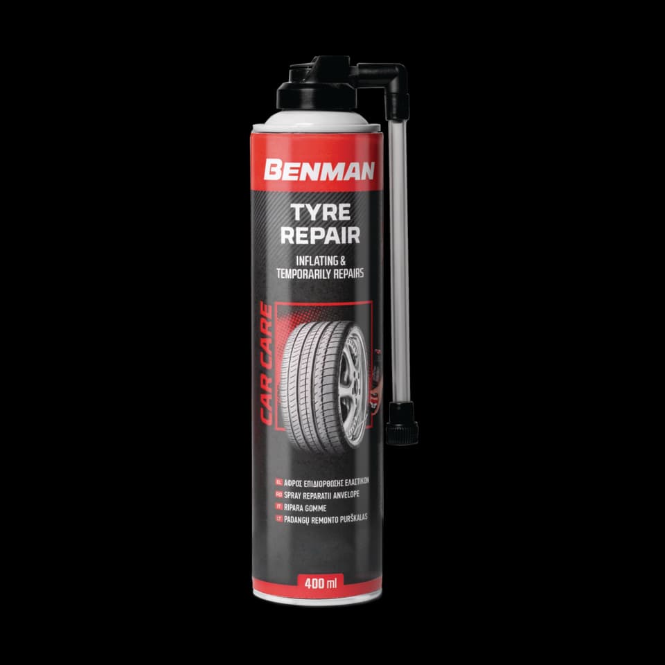 SOLUTIE REPARARE ANVELOPE, 400ml, BENMAN,