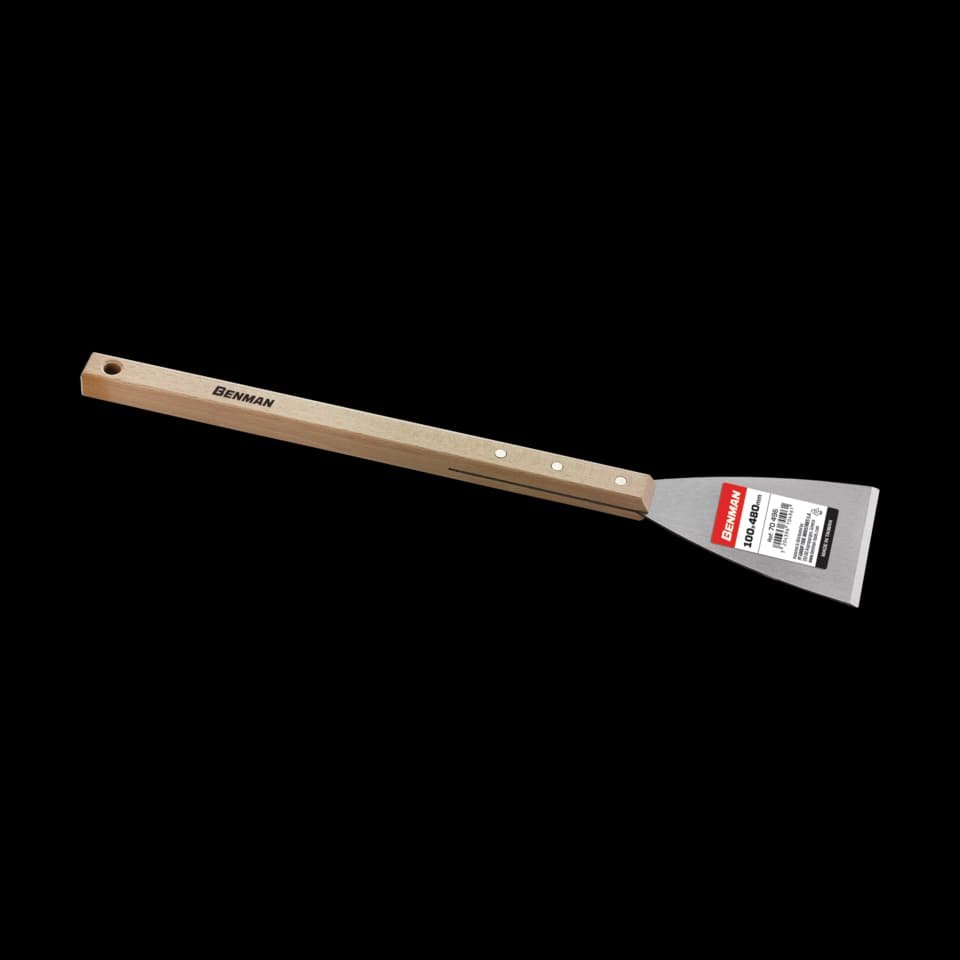 SPACLU CARBON, MANER PATRAT DIN LEMN, 100MM, BENMAN