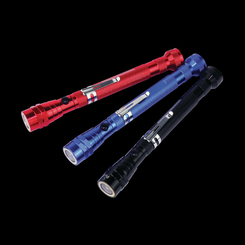 UNEALTA TELESCOPICA MAGNETICA PT PRINDEREPIESE MICI CU LANTERNA 3 LED , FF GROUP