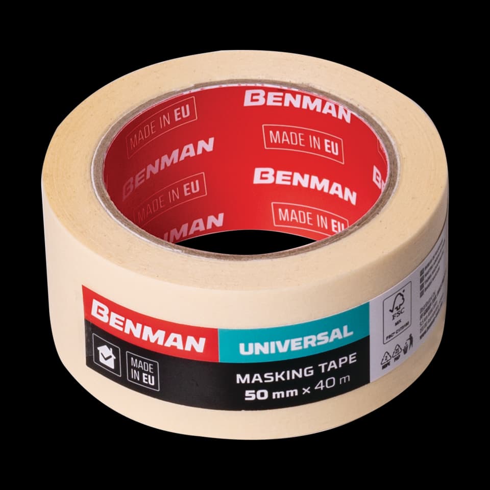 BANDĂ MASCARE UNIVERSAL, 50mmx40m, BENMAN