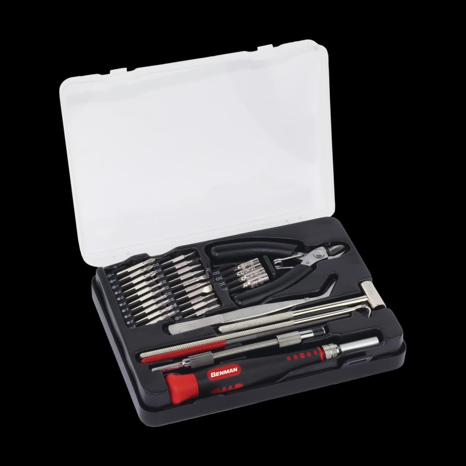 SET SCULE DE PRECIZIE, Benman, (32pcs)