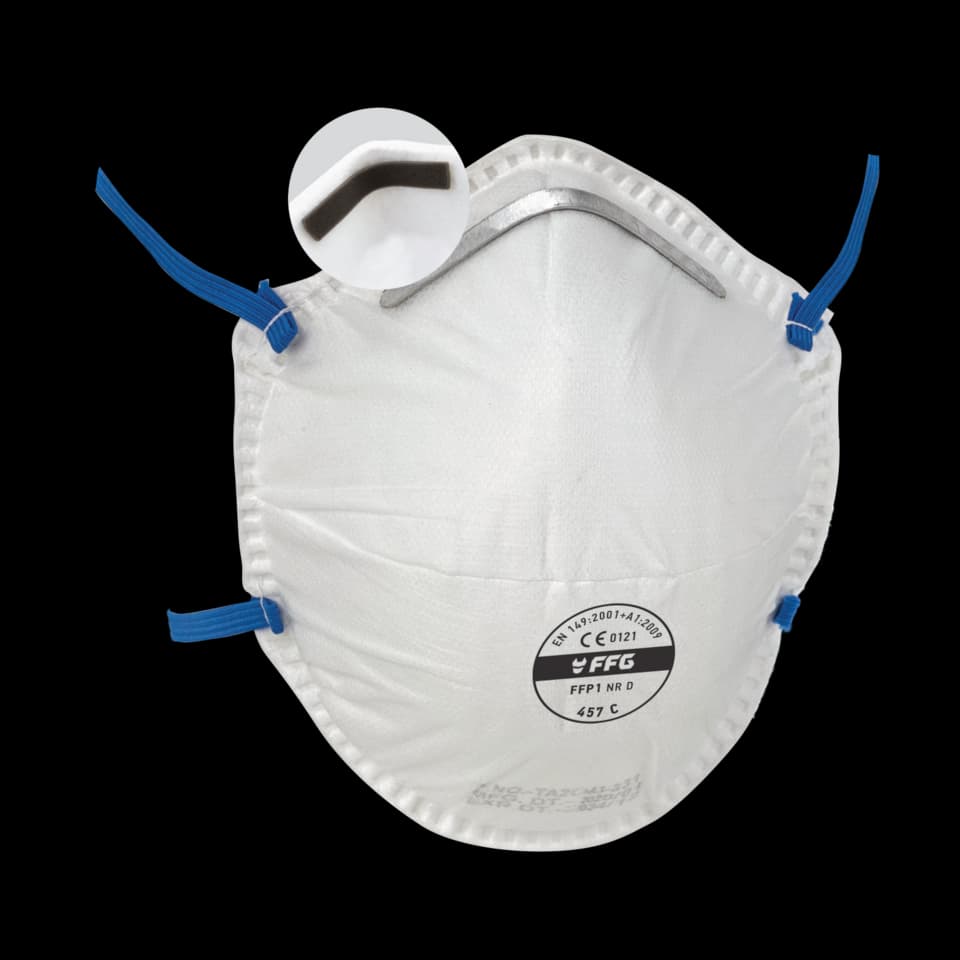MASCA PROTECTIE PENTRU PARTICULE 457 C FFP1, FARA VALVA, FF GROUP