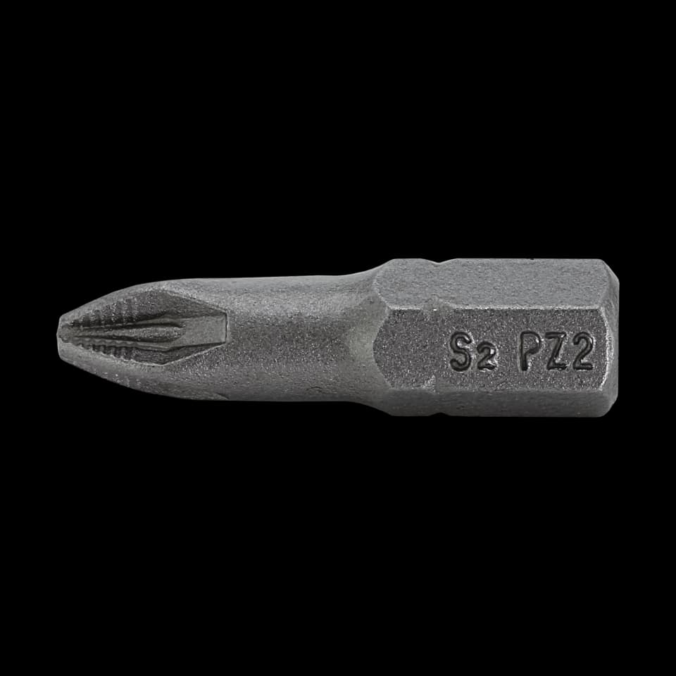SCREW BITS, BENMAN S2 TORSION, PZ2 (20BUC.)