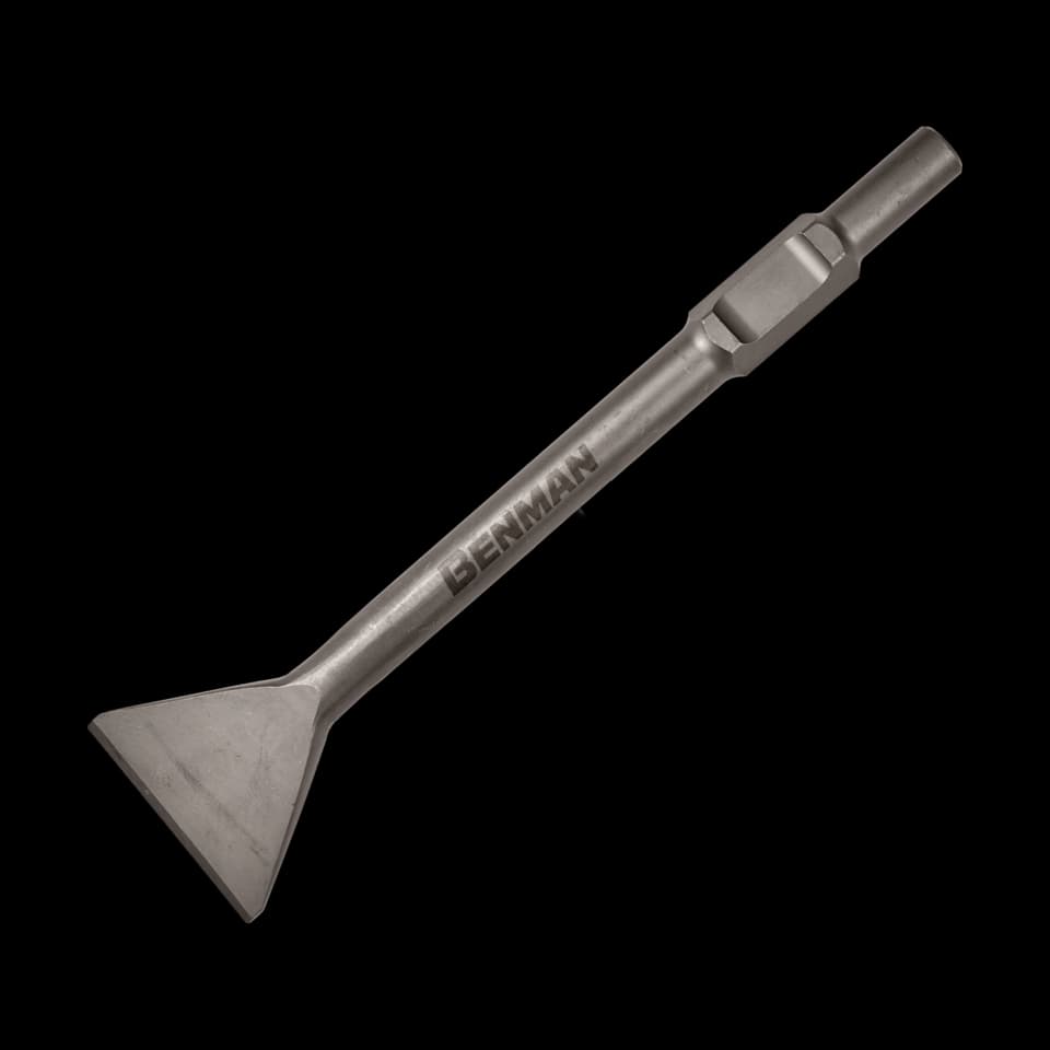 DALTĂ SPATULĂ HEX 30mm, HIT, 400X100mm, BENMAN