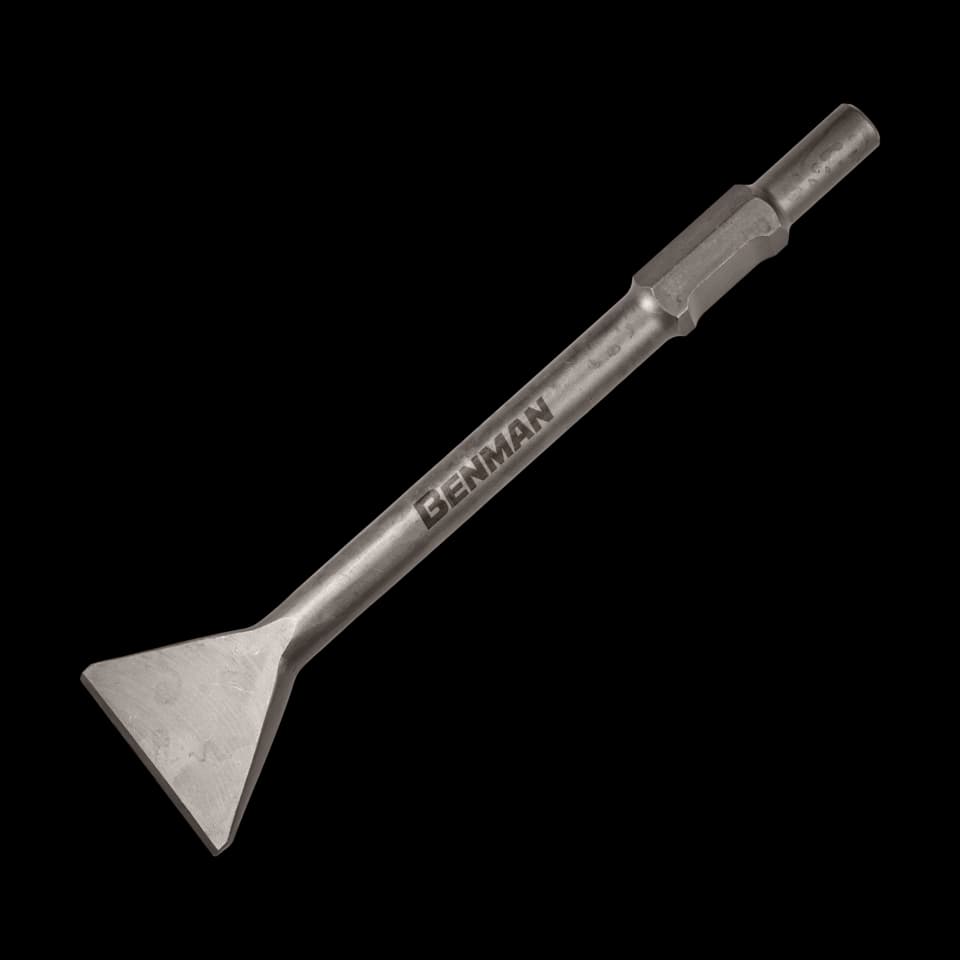 DALTĂ SPATULĂ HEX 30mm, BOS/MAK, 400X100mm, BENMAN