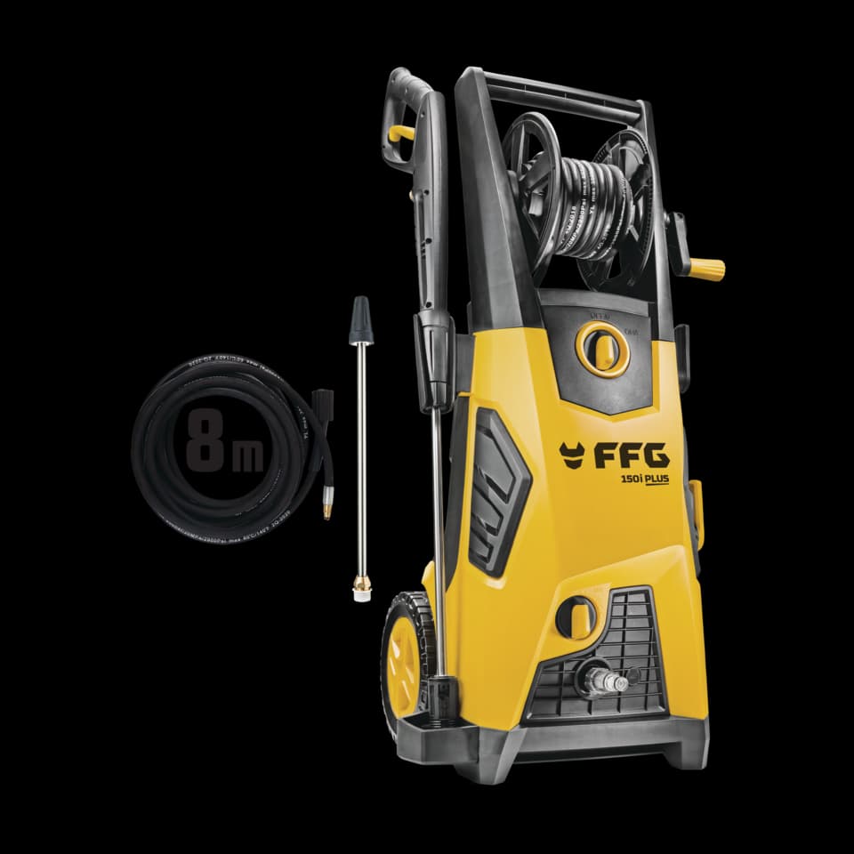 MAŞINĂ DE CURĂŢAT CU ÎNALTĂ PRESIUNE, APĂ RECE, HPW 150i PLUS, 150 BAR, 438 l/h, 2500W FF GROUP