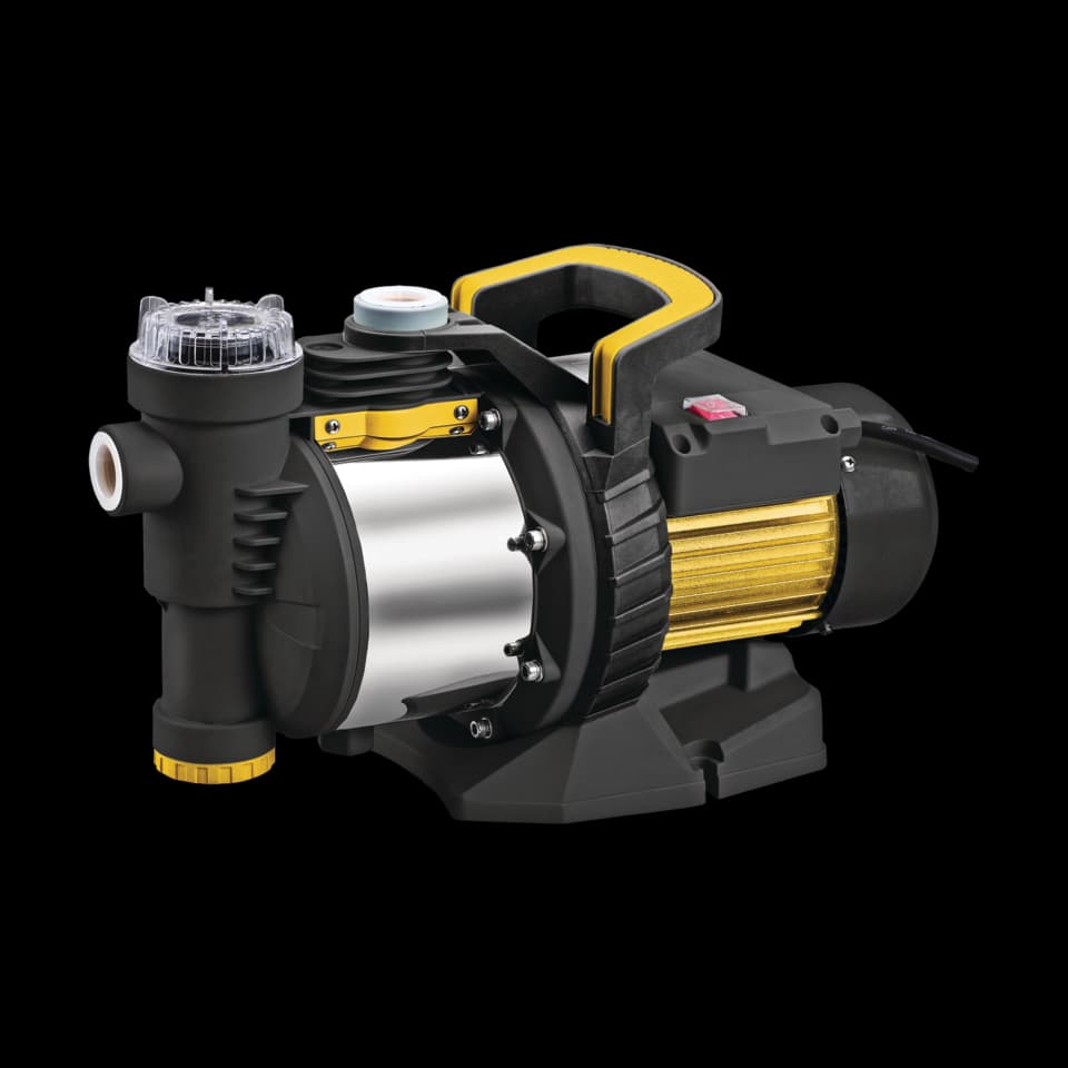 POMPĂ JET SS PENTRU APĂ CURATĂ CU FILTRU DE APĂ ÎNCORPORAT, SPP 1100XF, 1100W FF GROUP