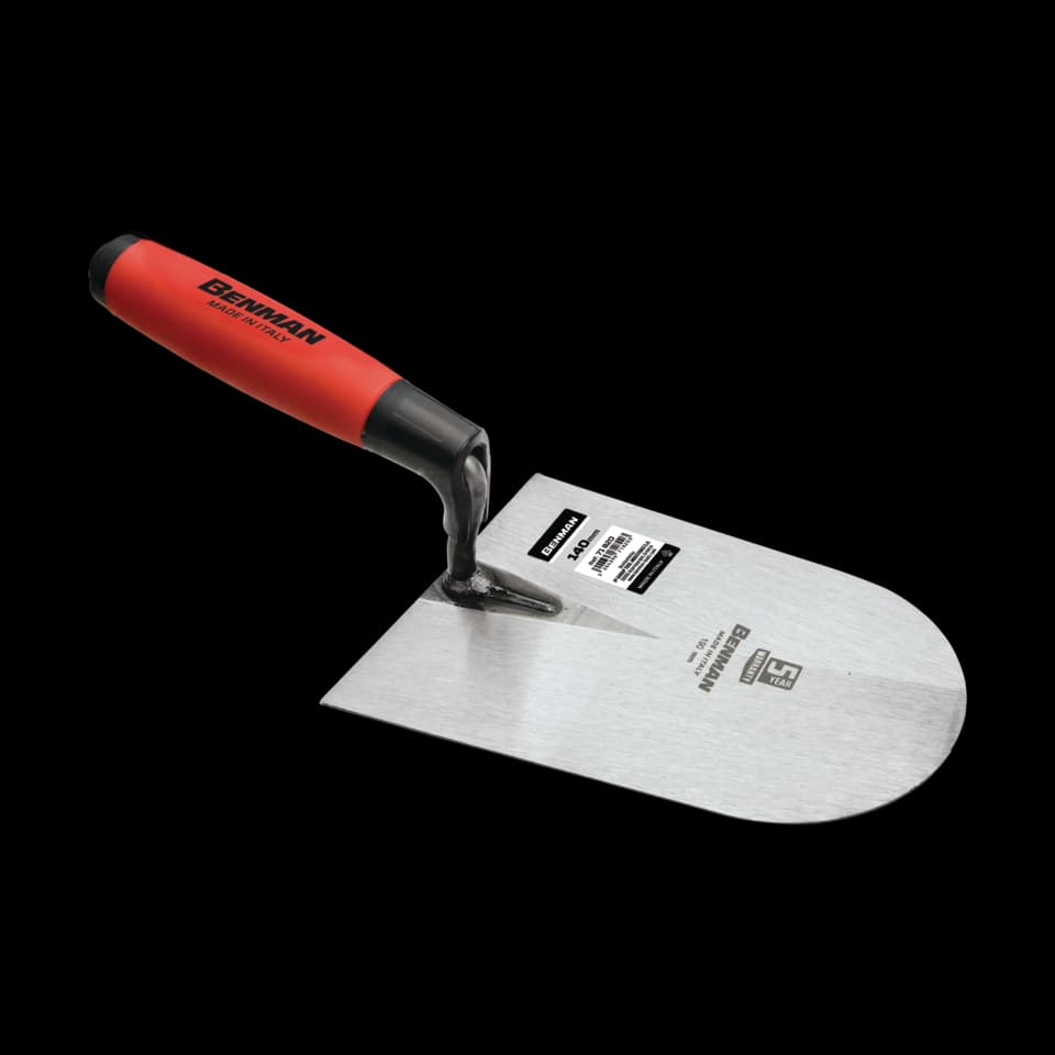 MISTRIE DE TIP FLOREFFE BRIQUETER, CU MÂNER DIN PLASTIC BICOMPONENT, 190mm, BENMAN
