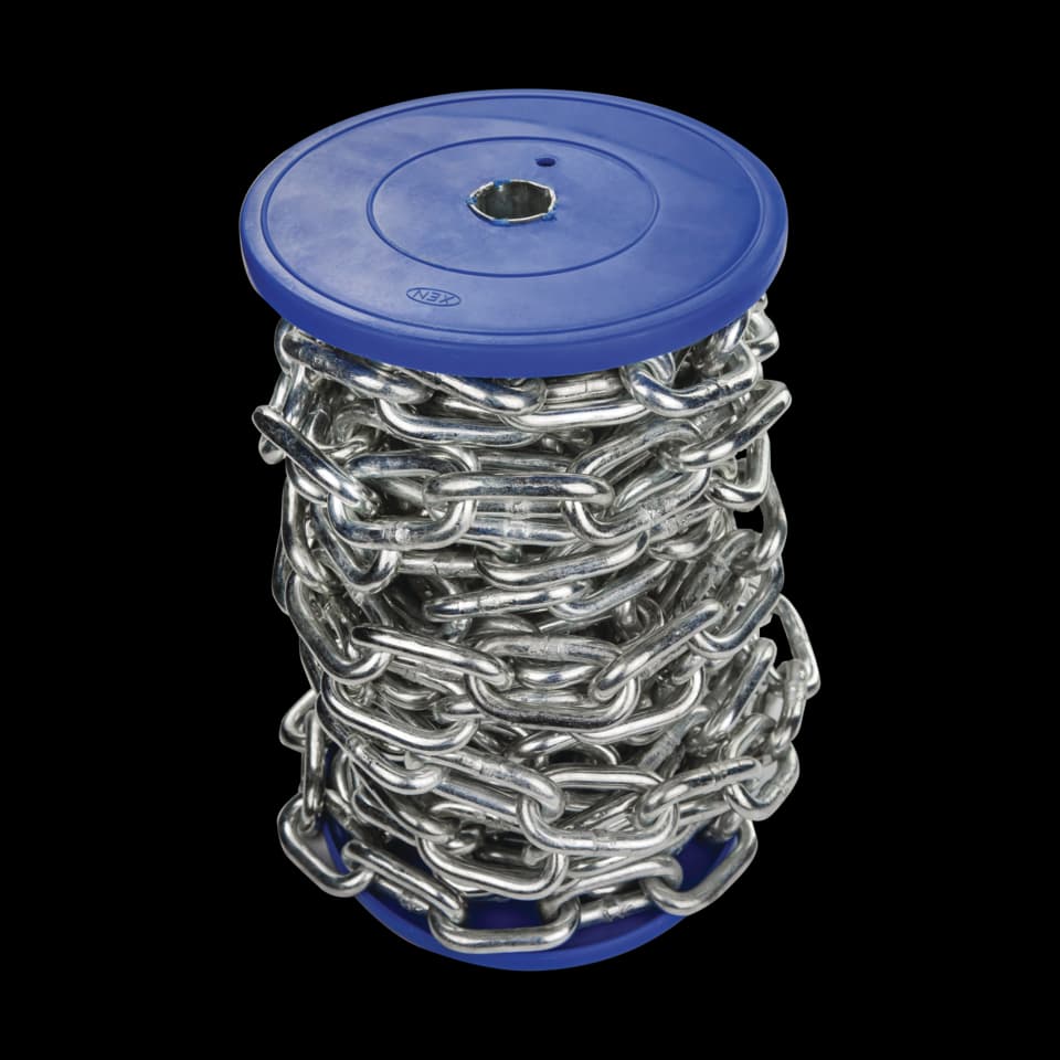 GALVANIZED LINK CHAIN 10mm - 50Χ17,0mm 25kg/12,5m