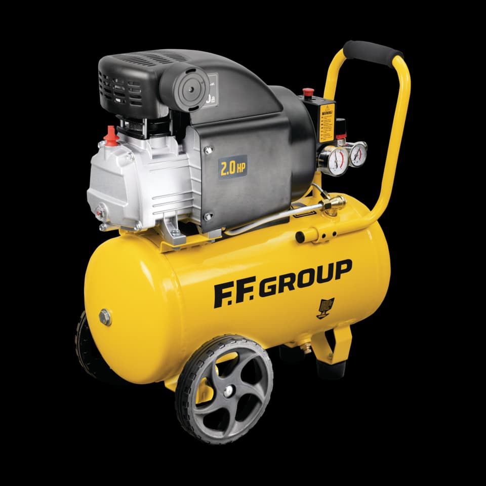 COMPRESOR AER LUBRIFIAT, ACȚIONAT DIRECT AC-D 24/2MC EASY, FF GROUP