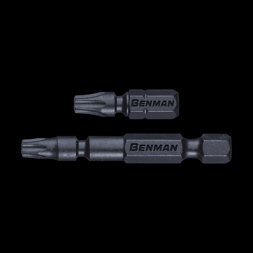 BURGHIE ELICOIDALE BENMAN DE TORSIUNE, TORX INVIOLABILE T10x025 MML (2 BUC.)