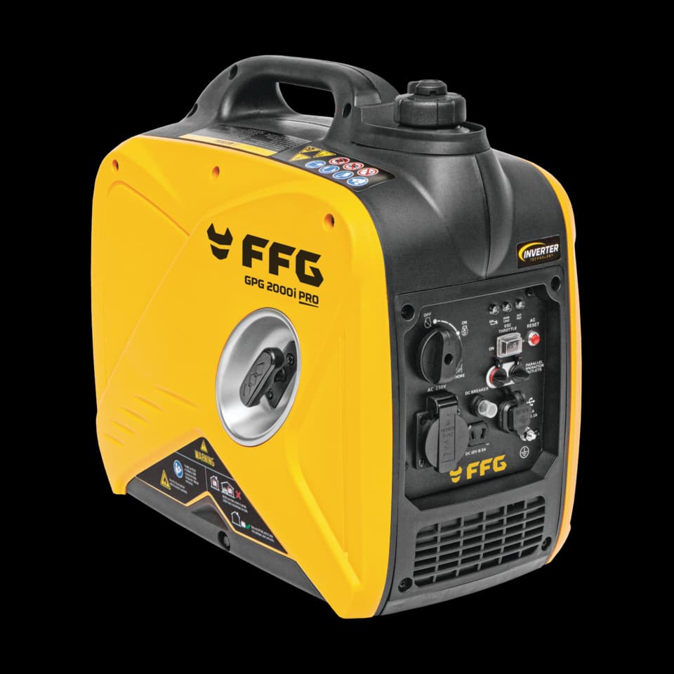 GENERATOR PE BENZINĂ CU  INVERTOR GPG 2000i PRO,  2.0 KW/79,7 cc, RECUL, USB PORT, FF GROUP