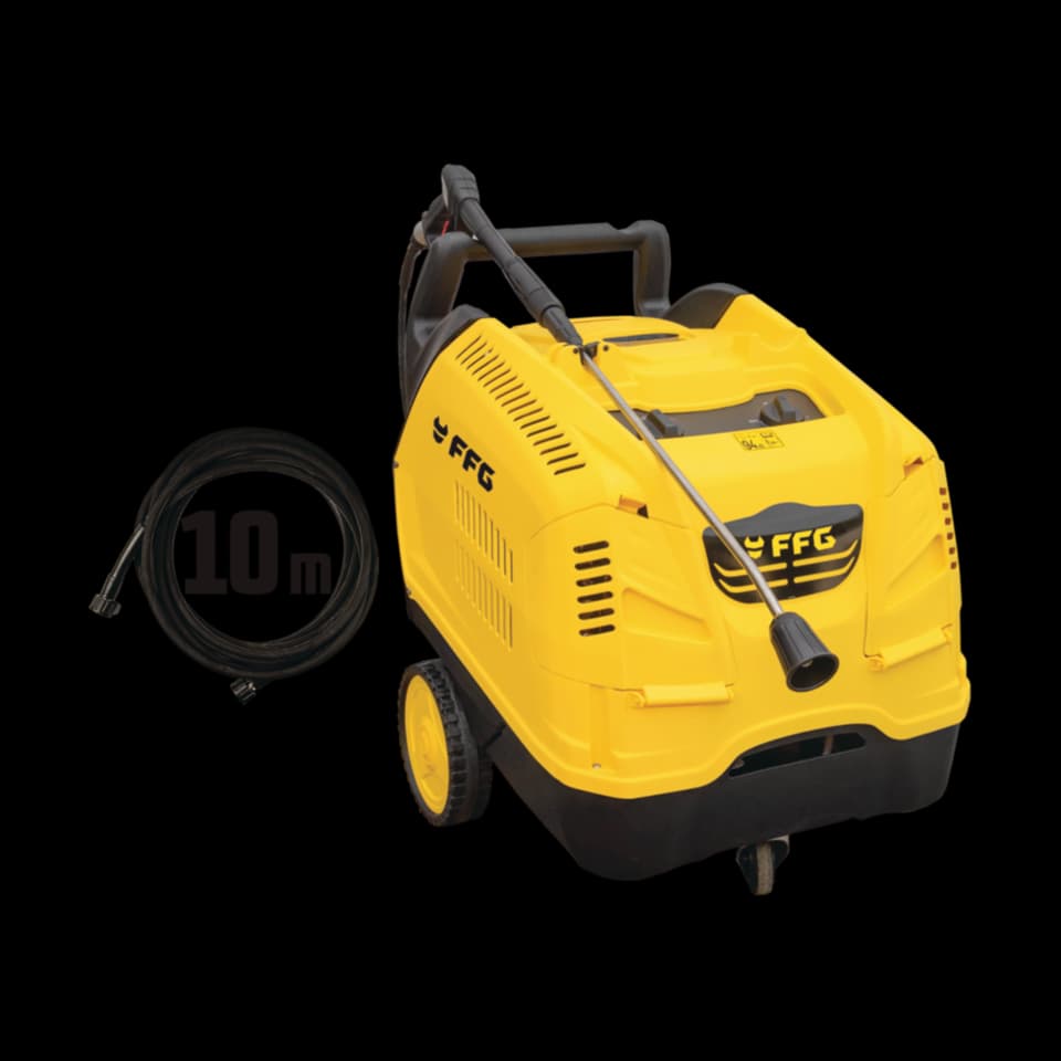 SPĂLĂTOARE DE ÎNALTĂ PRESIUNE PENTRU APĂ FIERBINTE PWH 170 PRO, 3Ph, 170bar - 850l/h - 5,2kW, FF GROUP -SP