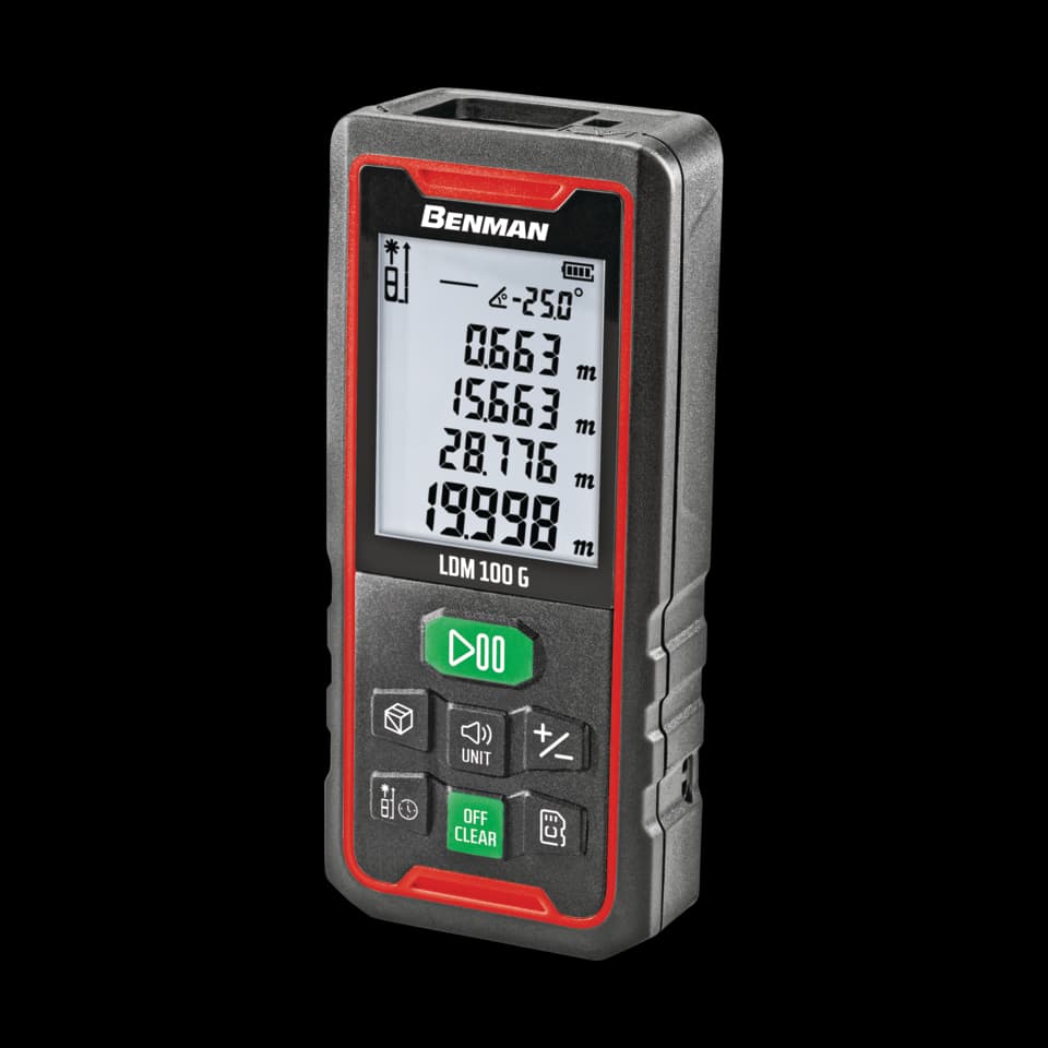 APARAT DE MASURARE LA DISTANTA LASER LDM 100 G, BENMAN