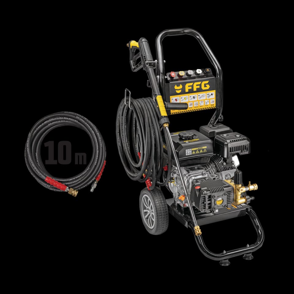 APARAT DE SPĂLAT CU PRESIUNE PENTRU APĂ RECE PE BENZINĂ GHPW 220 PRO, 756 L/h, 7hp, FF GROUP