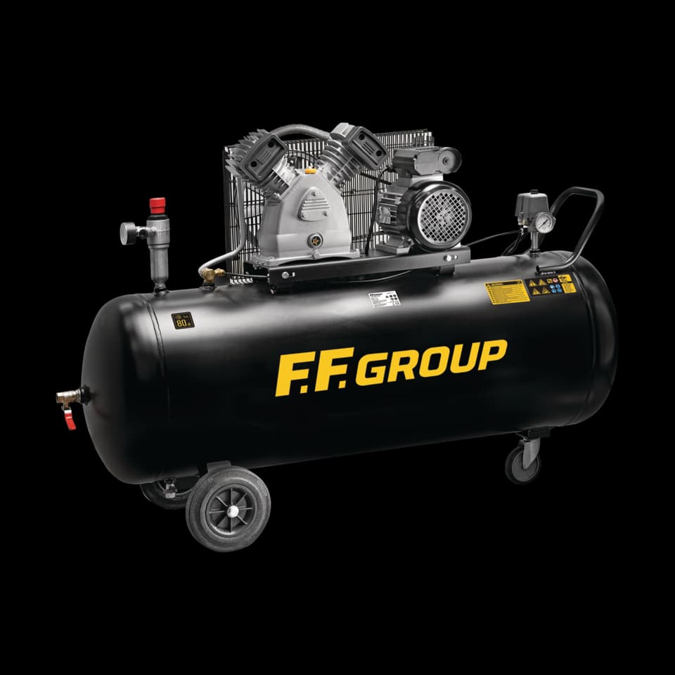 COMPRESOR AER CU CUREA AC-B-200/3MC-HD, 420L/min, 200L, FF GROUP -SP