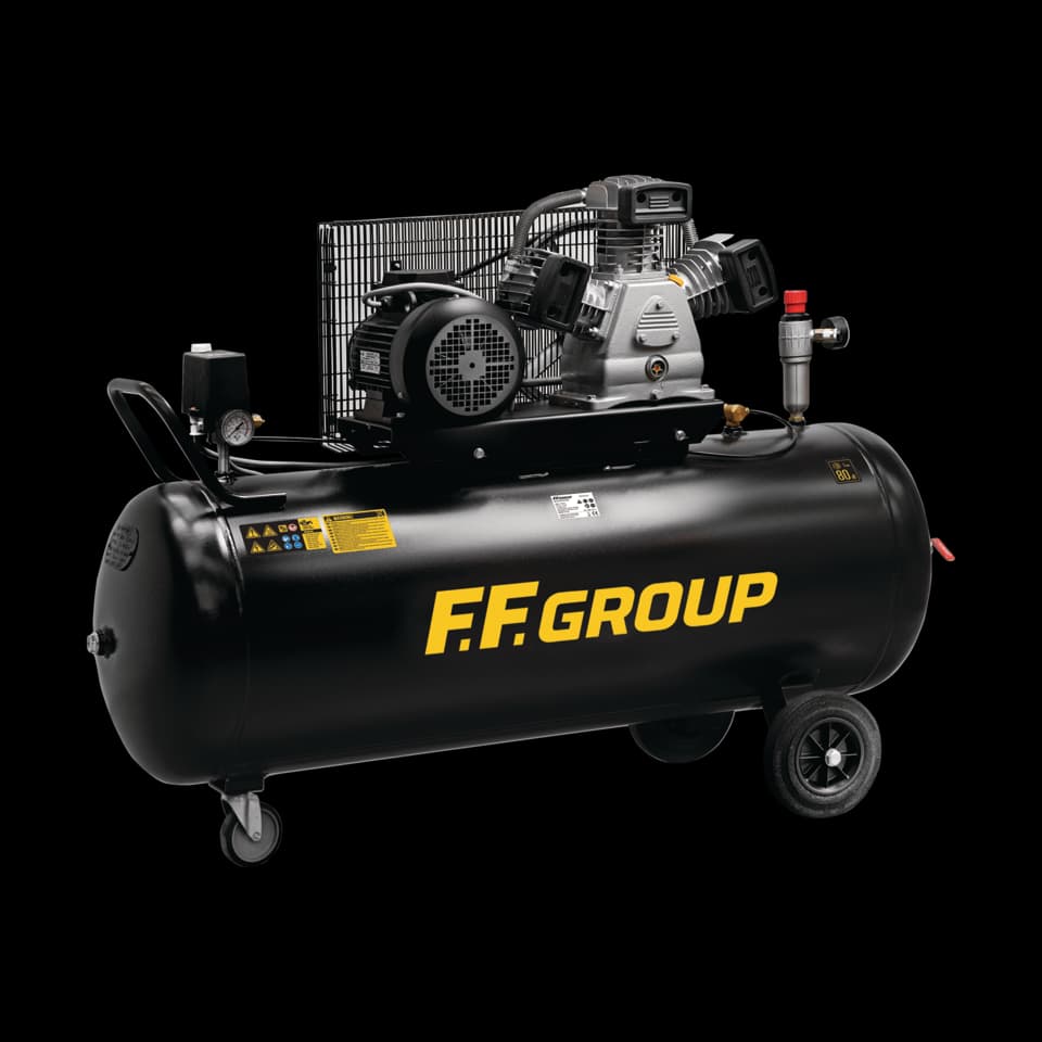 COMPRESOR AER CU CUREA AC-B-200/4TC-HD, 580L/min, 200L, FF GROUP -SP