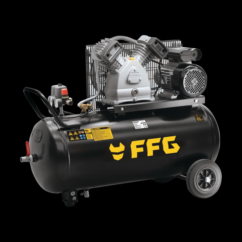 COMPRESOR AER CU CUREA AC-B-90/3MC-HD, 420L/min, 90L, FF GROUP -SP