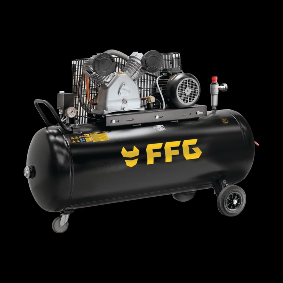 COMPRESOR AER CU CUREA AC-B-250/5TC-HD, 690L/min, 250L, FF GROUP -SP