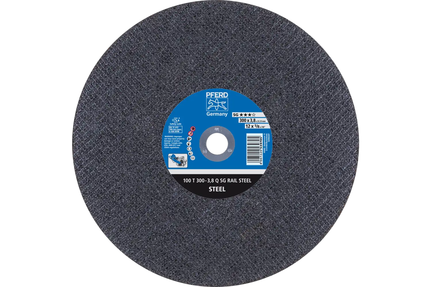 100 T 300-3,8 Q SG RAIL STEEL/22,23