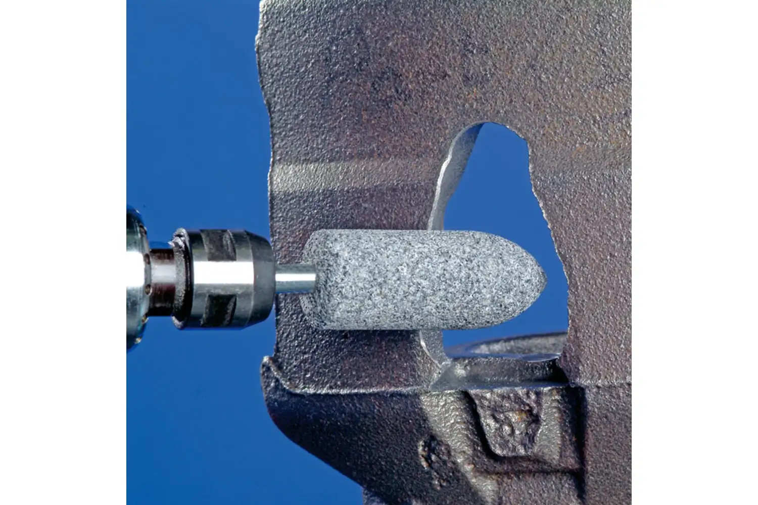 Corp abraziv cu tijă (piatră abrazivă) A 11 6 CU 30 R5V CAST EDGE