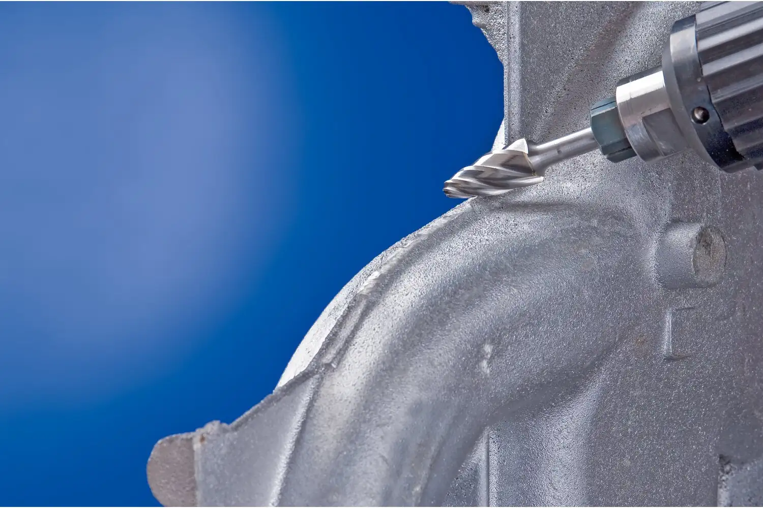 Freză biax din carbură metalică, formă de ogivă sferică (RBF) RBF 1020/6 ALU 3