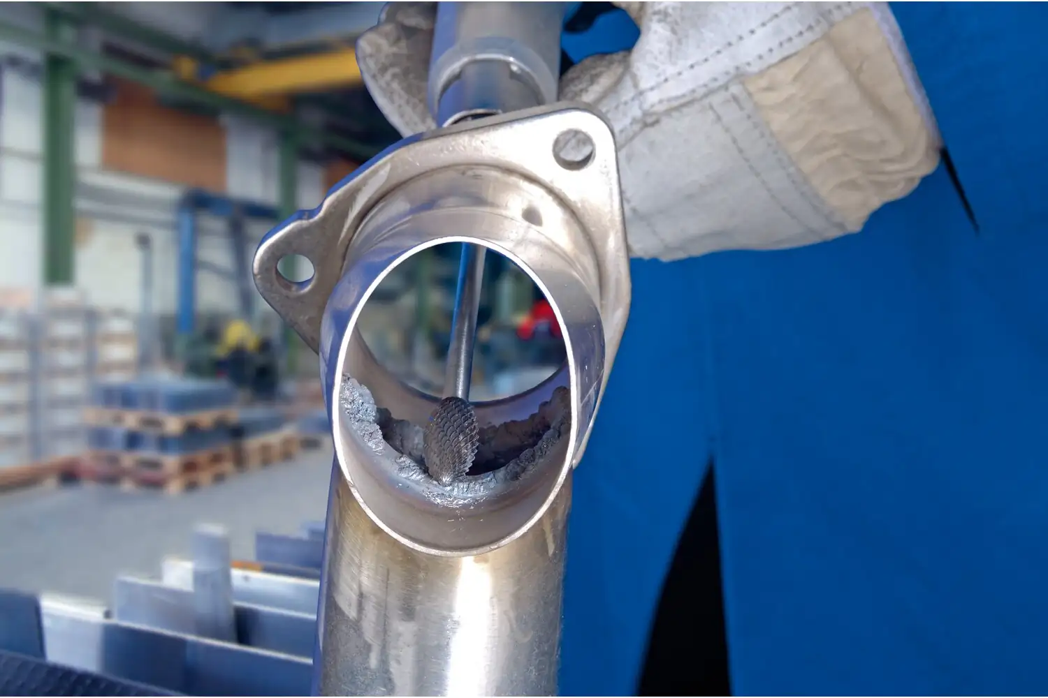 Freză biax din carbură metalică, formă de ogivă sferică (RBF) RBF 1225/6 TOUGH SL 150 2