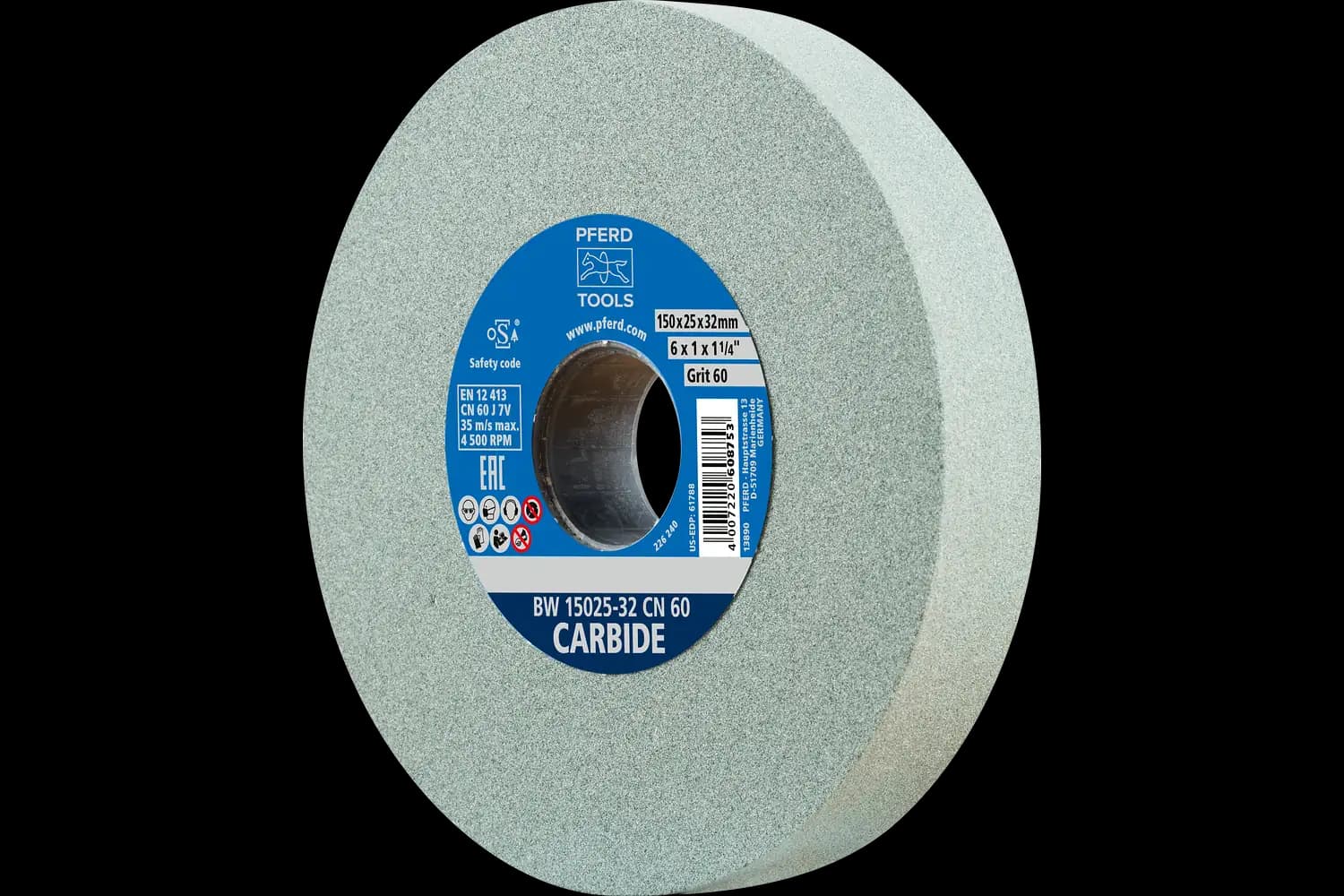 Disc de șlefuire (polizor de banc / universal) BW 15025-32 CN 60 CARBIDE