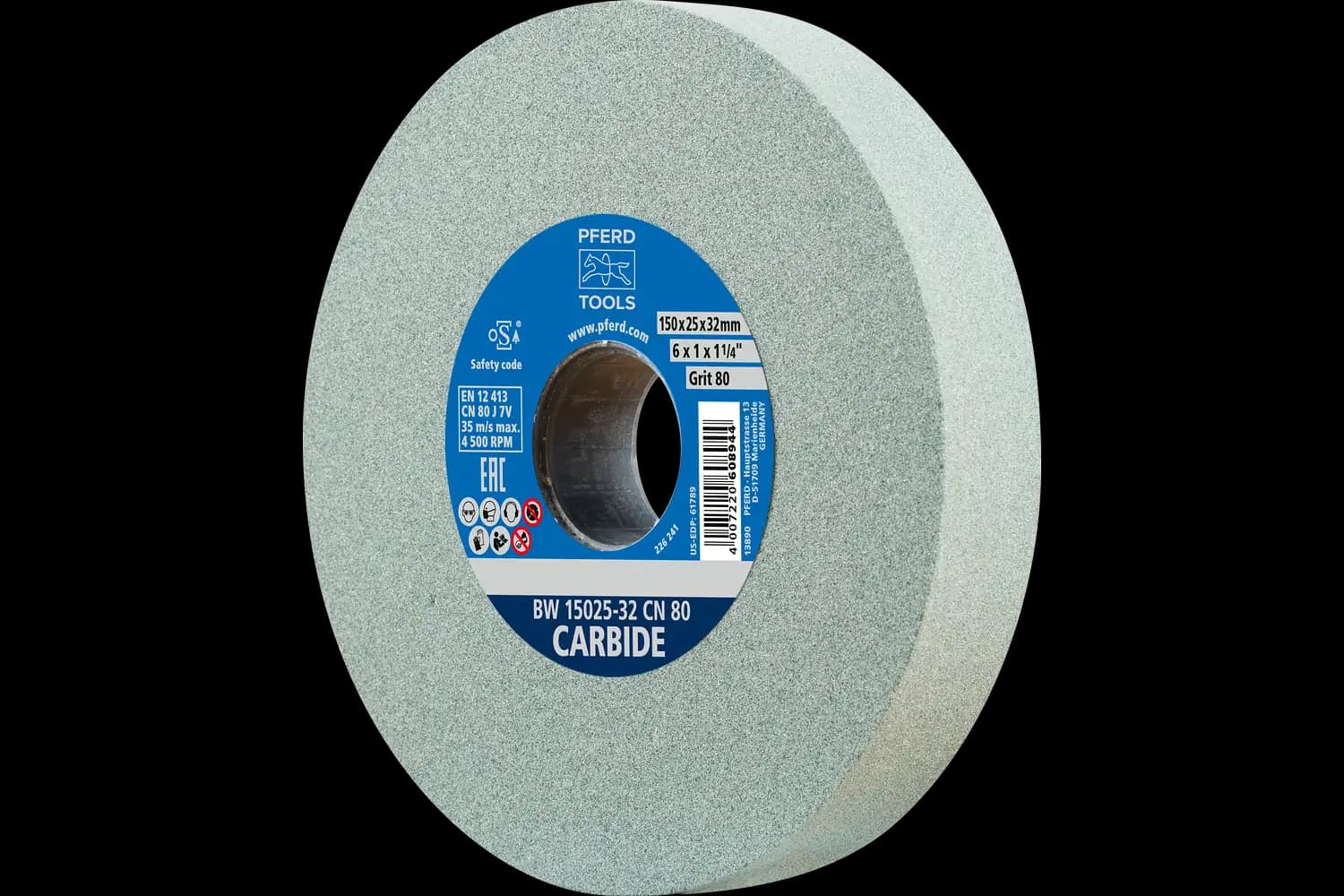 Disc de șlefuire (polizor de banc / universal) BW 15025-32 CN 80 CARBIDE
