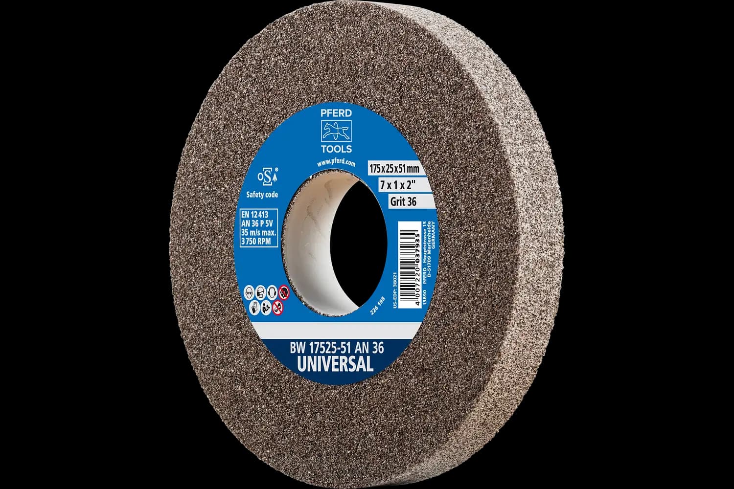 Disc de șlefuire (polizor de banc / universal) BW 17525-51 AN 36 UNIVERSAL