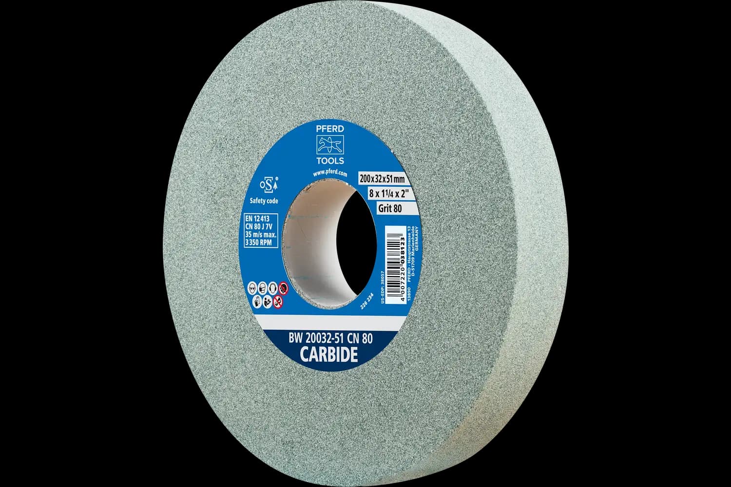 Disc de șlefuire (polizor de banc / universal) BW 20032-51 CN 80 CARBIDE