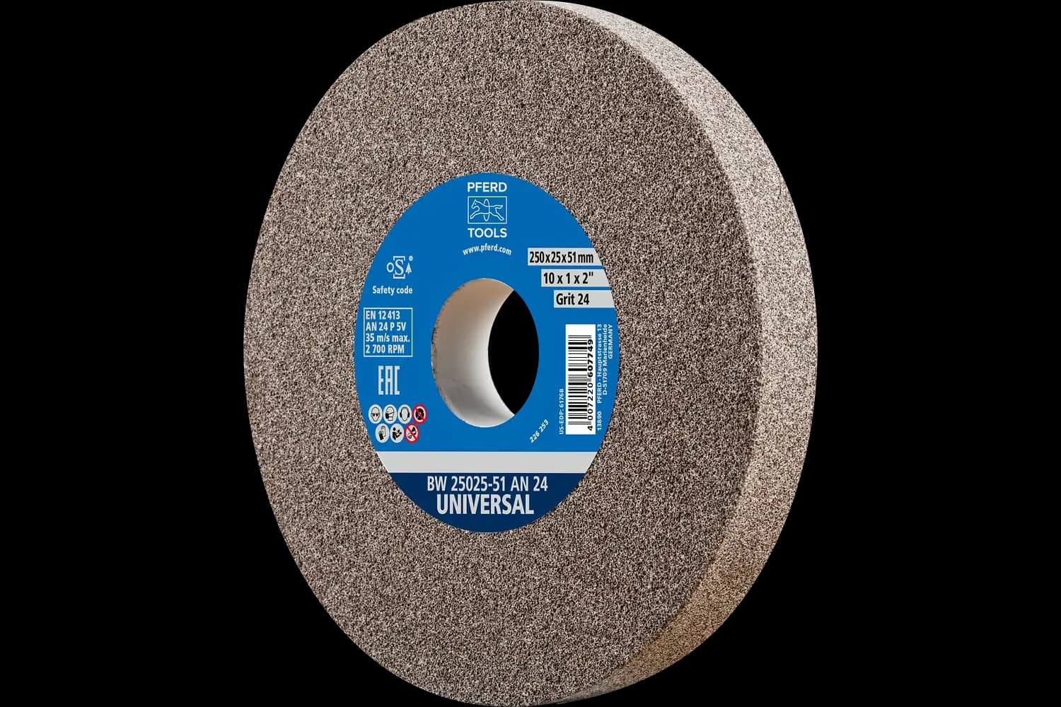 Disc de șlefuire (polizor de banc / universal) BW 25025-51 AN 24 UNIVERSAL