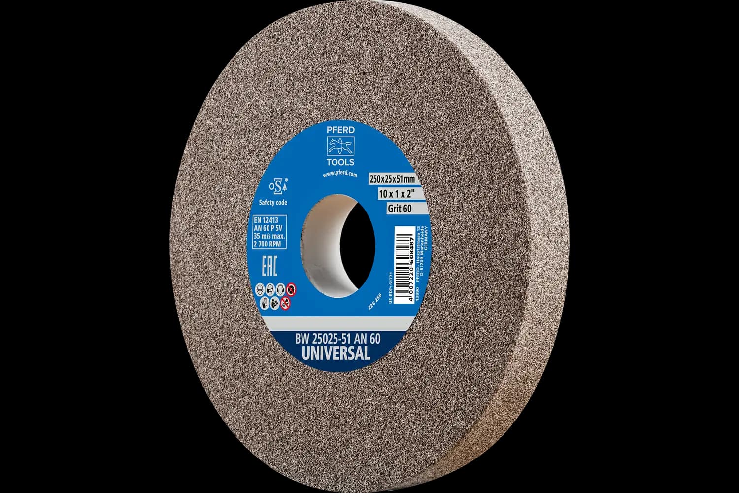 Disc de șlefuire (polizor de banc / universal) BW 25025-51 AN 60 UNIVERSAL