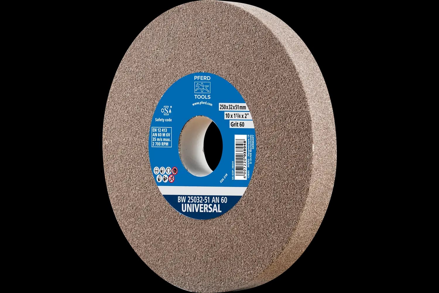 Disc de șlefuire (polizor de banc / universal) BW 25032-51 AN 60 UNIVERSAL