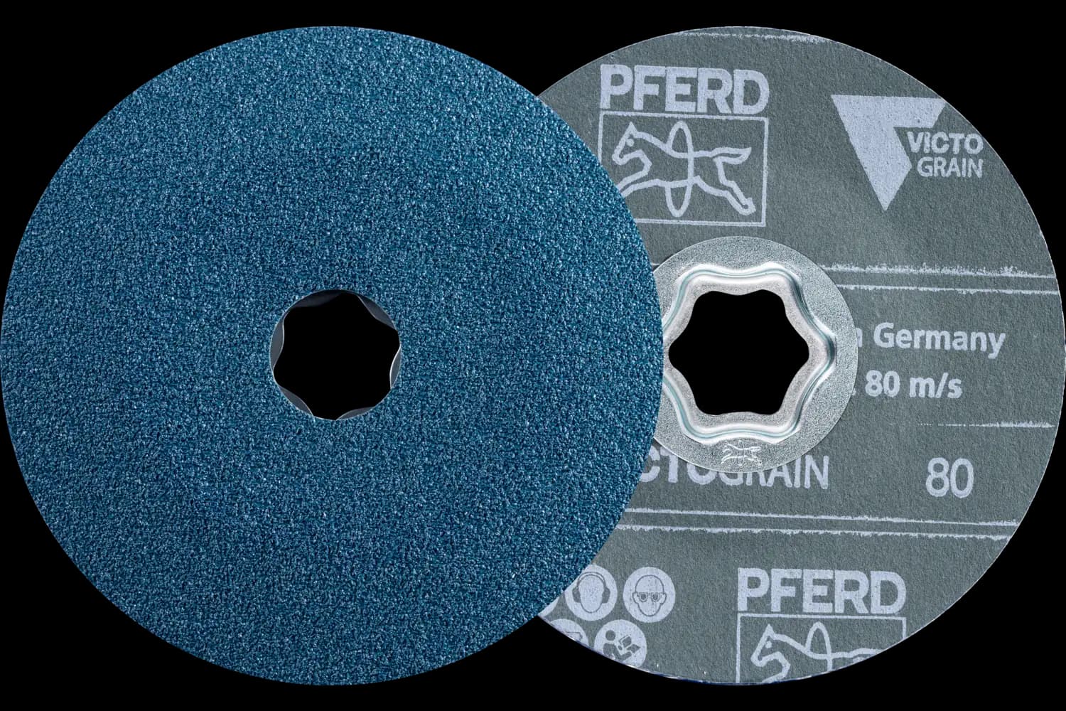 Disc abraziv de șlefuire CC-FS 115 VICTOGRAIN 80