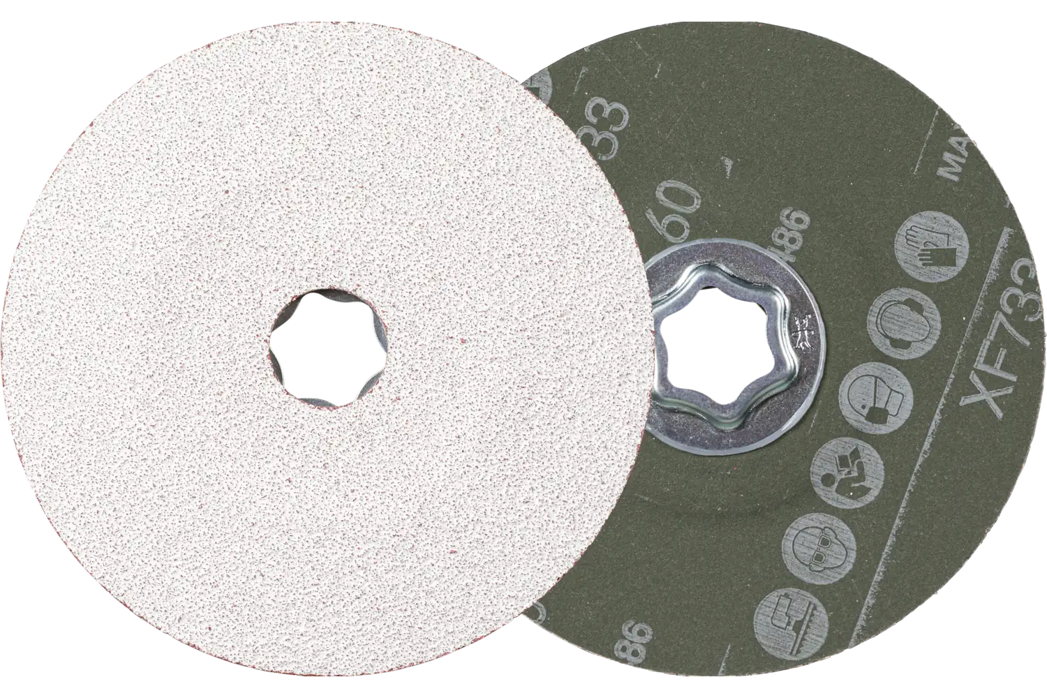 Disc abraziv de șlefuire CC-FS 125 CO-ALU 60