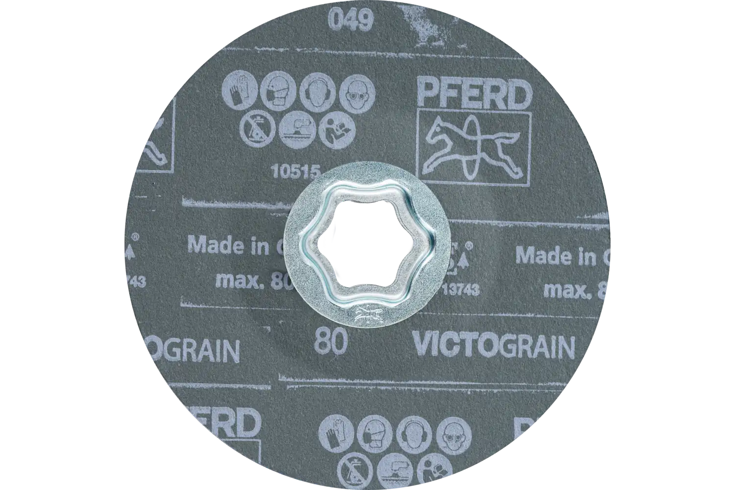 Disc abraziv de șlefuire CC-FS 125 VICTOGRAIN-COOL 80 3