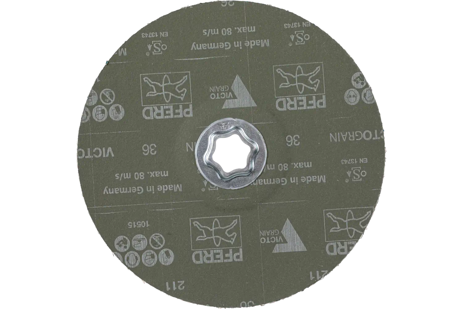 Disc abraziv de șlefuire CC-FS 180 VICTOGRAIN 36 3