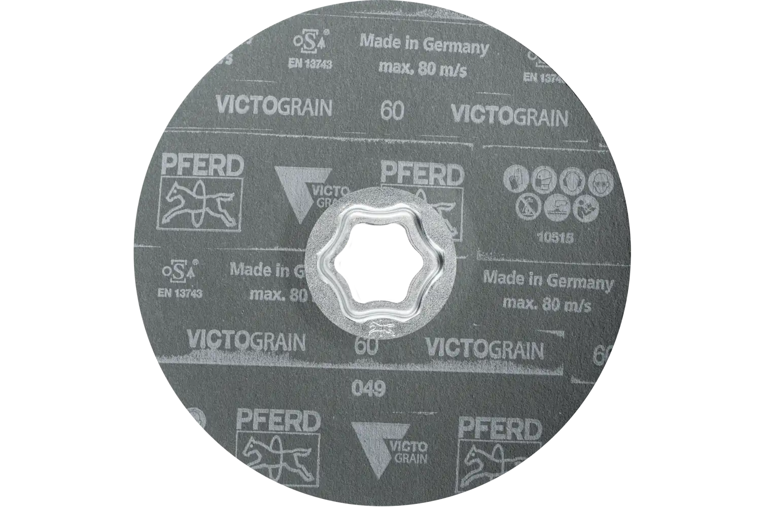 Disc abraziv de șlefuire CC-FS 180 VICTOGRAIN 60 3