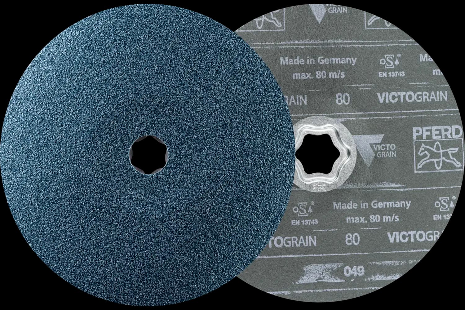 Disc abraziv de șlefuire CC-FS 180 VICTOGRAIN 80
