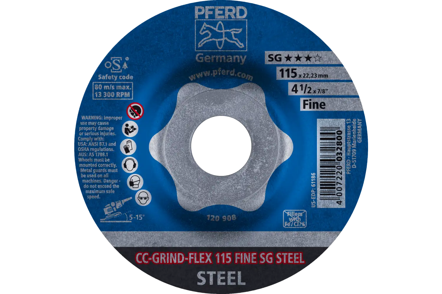 Cc-Grind Flex CC-GRIND FLEX 115 SG STEEL FINE 2