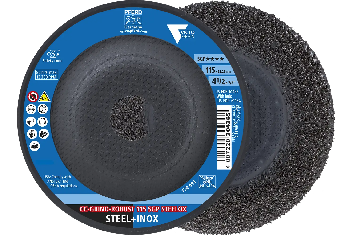 Cc-Grind Robust CC-GRIND ROBUST 115 SGP STEELOX (POS 2)