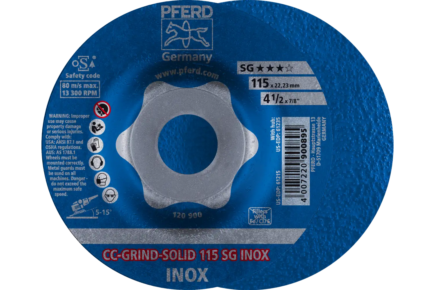 Cc-Grind Solid CC-GRIND SOLID 115 SG INOX