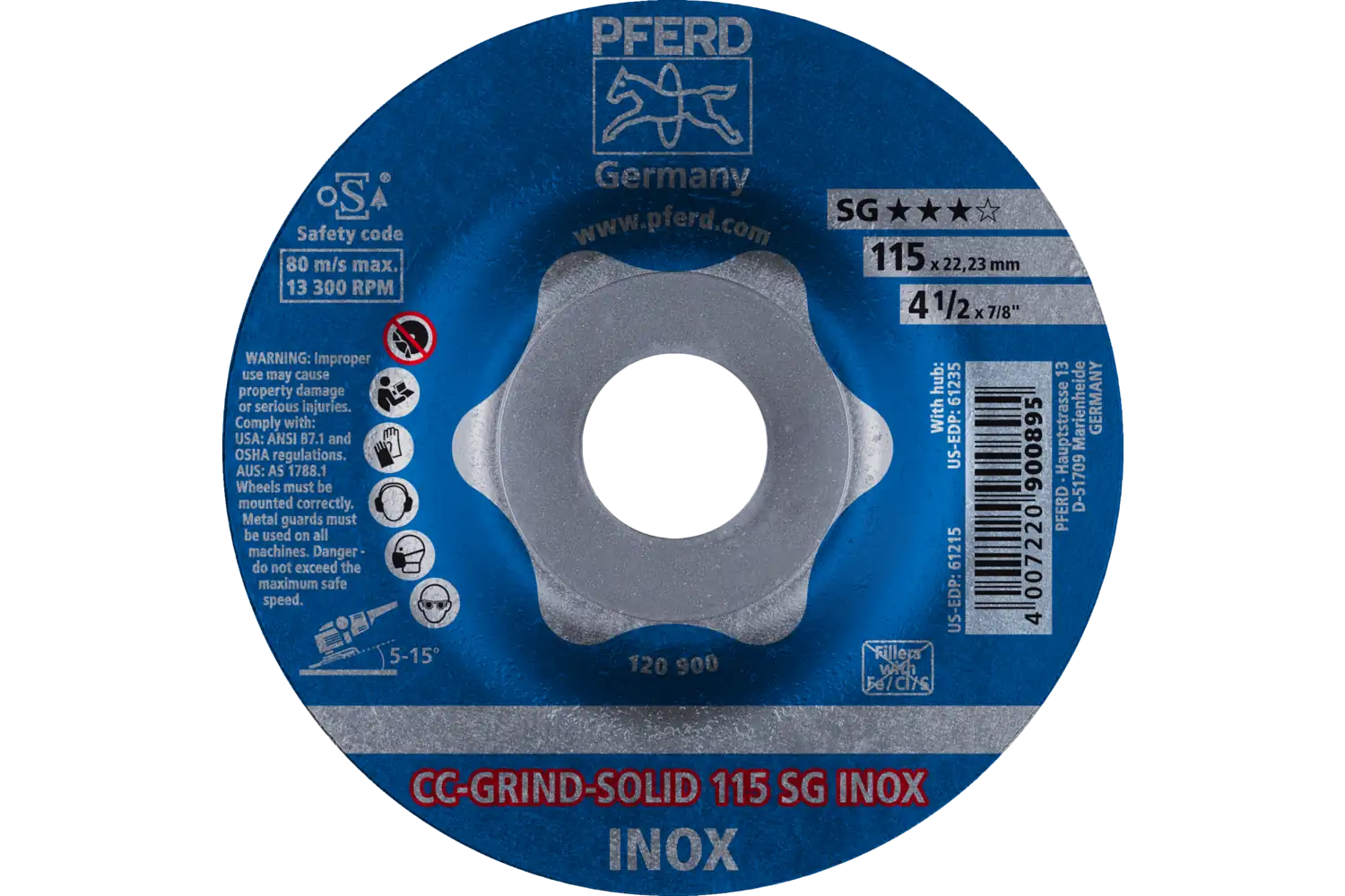 Cc-Grind Solid CC-GRIND SOLID 115 SG INOX 2