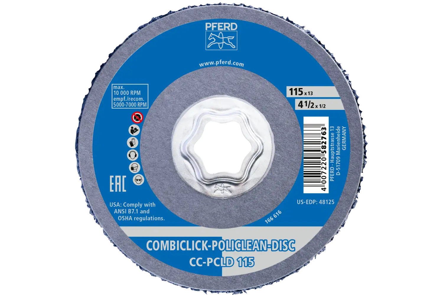 Policlean-Disc Cc-Pcld CC-PCLD PLUS 115 3
